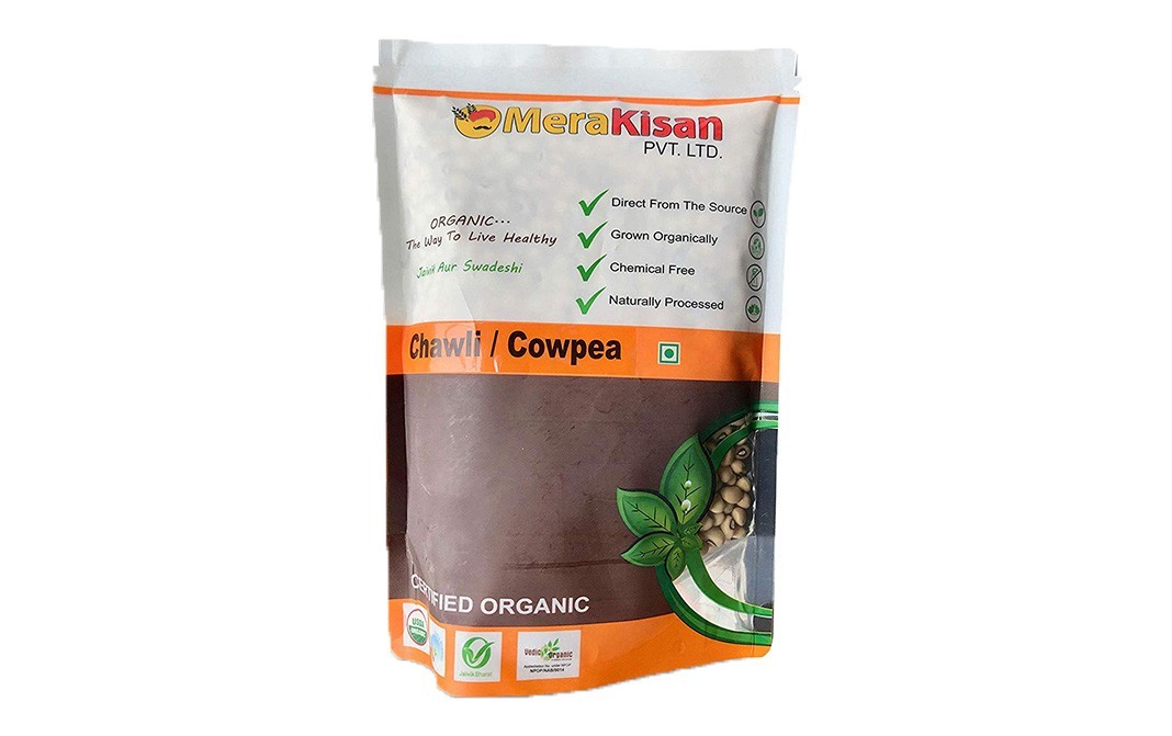 MeraKisan Organic Chawli / Cowpea    Pack  500 grams